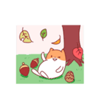 ハムスターのハムすけ(秋冬編)（個別スタンプ：27）