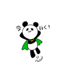 ヒーローぱんだ（個別スタンプ：5）