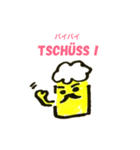 ドイツ語（＆日本語）ビールさん（個別スタンプ：14）