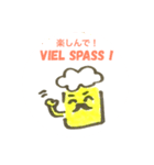 ドイツ語（＆日本語）ビールさん（個別スタンプ：22）