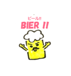 ドイツ語（＆日本語）ビールさん（個別スタンプ：24）