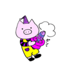 ポキコとプーコ。  〜ハロウィンver〜（個別スタンプ：7）