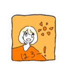 のんびりGirls（個別スタンプ：2）