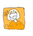 のんびりGirls（個別スタンプ：5）
