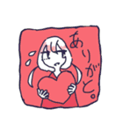 のんびりGirls（個別スタンプ：7）