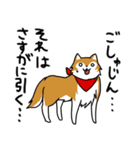 ご主人大好き犬-ジョンと鮫次郎5-（個別スタンプ：4）