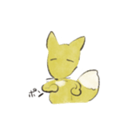 キクキツネ（個別スタンプ：11）