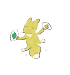 キクキツネ（個別スタンプ：36）