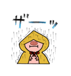気ままなぶたスタンプ（個別スタンプ：18）