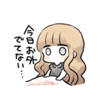 ゆるふわ少女とねこ（個別スタンプ：15）
