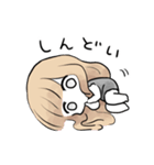 ゆるふわ少女とねこ（個別スタンプ：22）