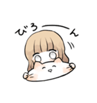 ゆるふわ少女とねこ（個別スタンプ：24）