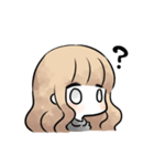 ゆるふわ少女とねこ（個別スタンプ：32）
