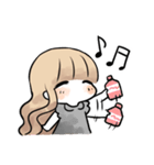 ゆるふわ少女とねこ（個別スタンプ：39）