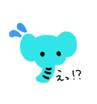 ぞうのとわくん（個別スタンプ：3）