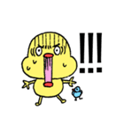 ピッピとちゅん ①(文字入りバージョン)（個別スタンプ：20）