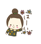 毎日使える女の子日常スタンプ（個別スタンプ：15）