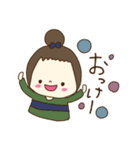 毎日使える女の子日常スタンプ（個別スタンプ：16）