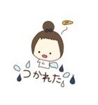 毎日使える女の子日常スタンプ（個別スタンプ：30）