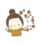 毎日使える女の子日常スタンプ（個別スタンプ：35）