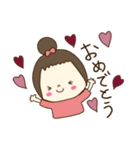 毎日使える女の子日常スタンプ（個別スタンプ：37）