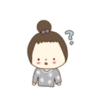 毎日使える女の子日常スタンプ（個別スタンプ：40）