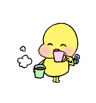 ピッピとちゅん①(文字なしバージョン)（個別スタンプ：3）