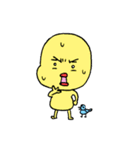ピッピとちゅん①(文字なしバージョン)（個別スタンプ：10）