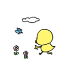 ピッピとちゅん①(文字なしバージョン)（個別スタンプ：29）