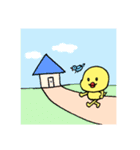 ピッピとちゅん①(文字なしバージョン)（個別スタンプ：37）