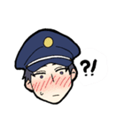 平社員と警備員さん（個別スタンプ：13）