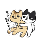キジトラとハチワレ（個別スタンプ：28）