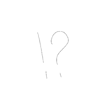 やる気に溢れた文字スタンプ（個別スタンプ：35）