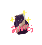 黒猫のんちゃんスタンプ by Rosinyan4（個別スタンプ：2）