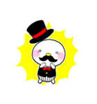 ジェントルくんとマダムさん（個別スタンプ：3）