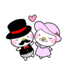 ジェントルくんとマダムさん（個別スタンプ：25）
