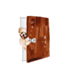 ポメシーきなこちゃんのスタンプ（個別スタンプ：4）