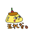 まつげプリンちゃん（個別スタンプ：6）