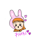 韓国語 オルチャン（個別スタンプ：4）