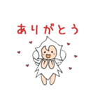 をかしの園の綿っこたちVer.1（個別スタンプ：2）