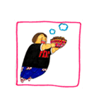 水玉☆りょおこさん（個別スタンプ：21）