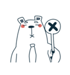 クマ助とペン子（個別スタンプ：21）