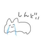 語彙力ないうさちゃん(オタク)（個別スタンプ：8）