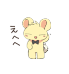 元気いっぱいまるい耳のいきもの（個別スタンプ：22）