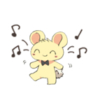 元気いっぱいまるい耳のいきもの（個別スタンプ：23）