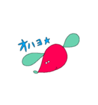 ゆるっとカラフルネズミ（個別スタンプ：11）