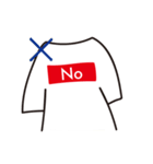 語れ！ロゴボックスTシャツ〜日常〜（個別スタンプ：6）