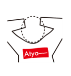 語れ！ロゴボックスTシャツ〜日常〜（個別スタンプ：27）