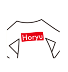 語れ！ロゴボックスTシャツ〜日常〜（個別スタンプ：35）