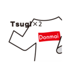 語れ！ロゴボックスTシャツ〜日常〜（個別スタンプ：38）